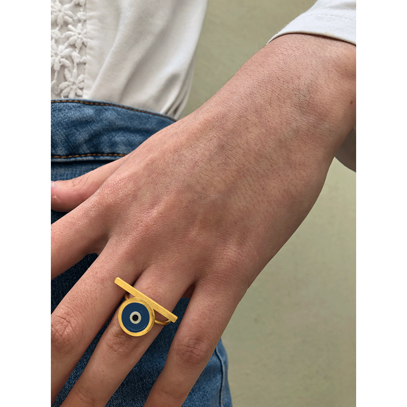 Lucky Eye Gift Box Greek good luck gift with lucky eye ring, bracelet